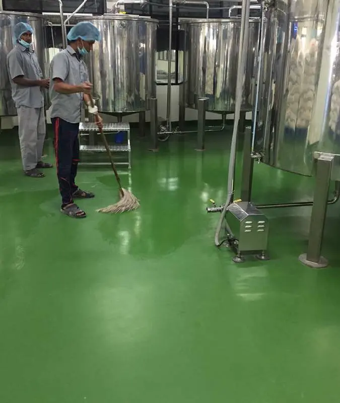 Chemical menufacturing flooring