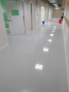 Epoxy Flooring Solution in Hospital