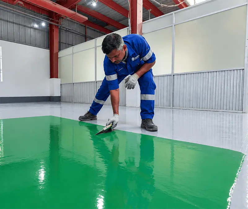 PU Flooring Application